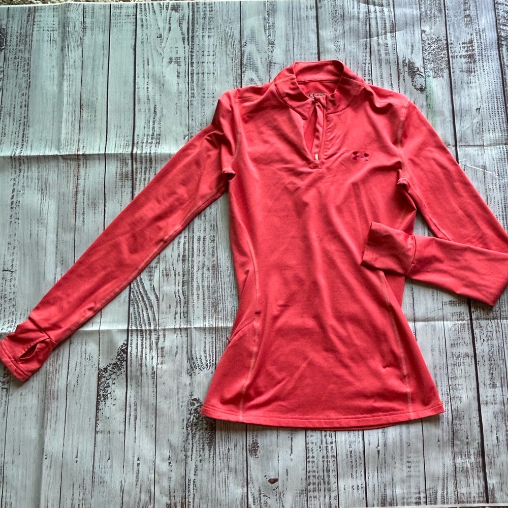 Under Armour Pink 1/4 Zip
